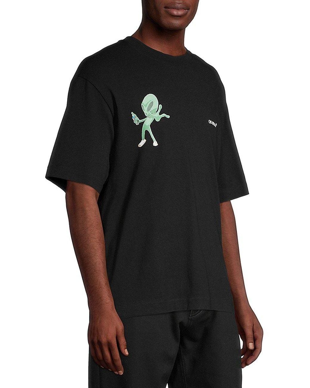 【Off-White】スタンプ スケート Tシャツ Off-White Off Stamp Skate Tシャツ | ブラック | FARFETCH JP