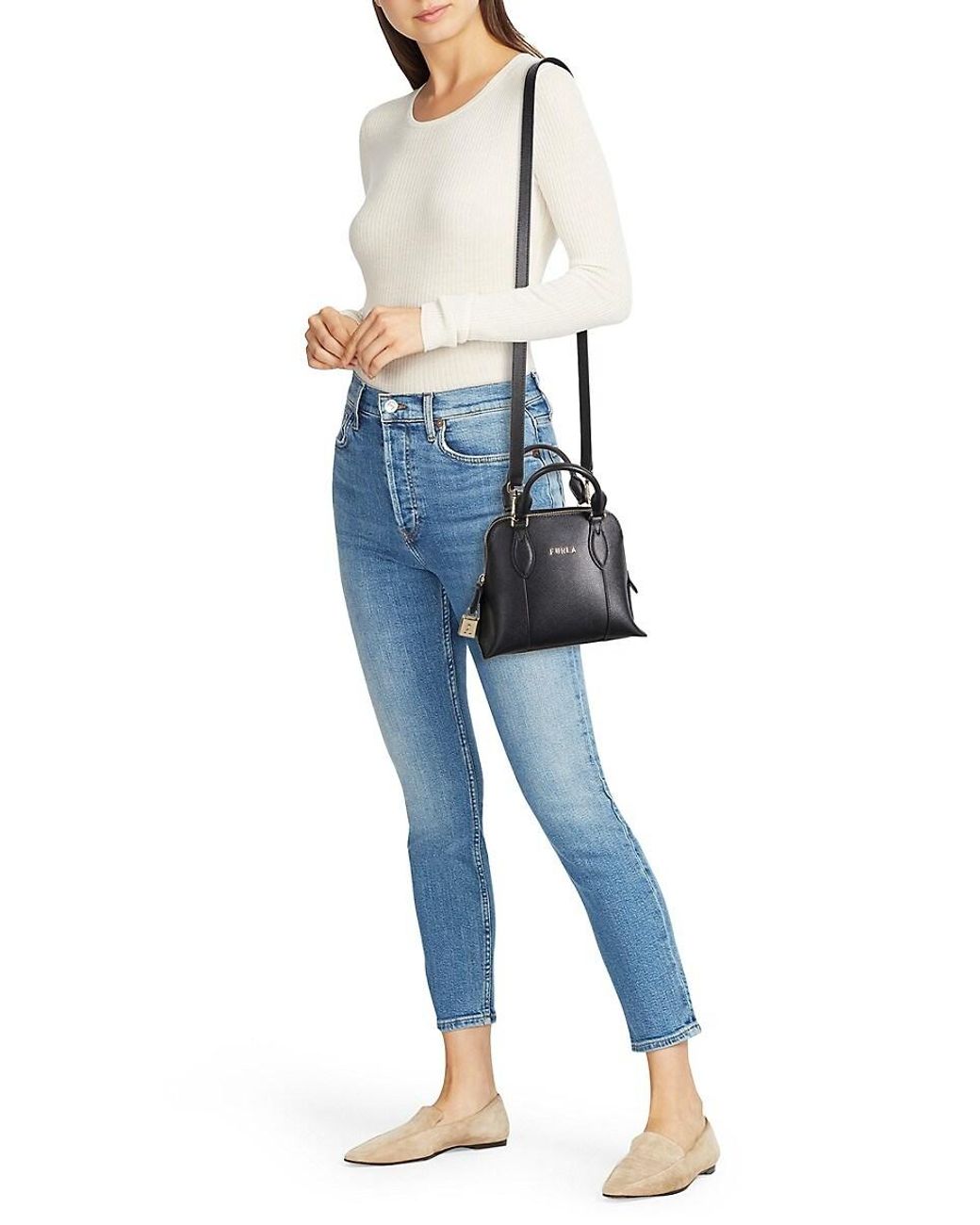 Furla dome bag hotsell