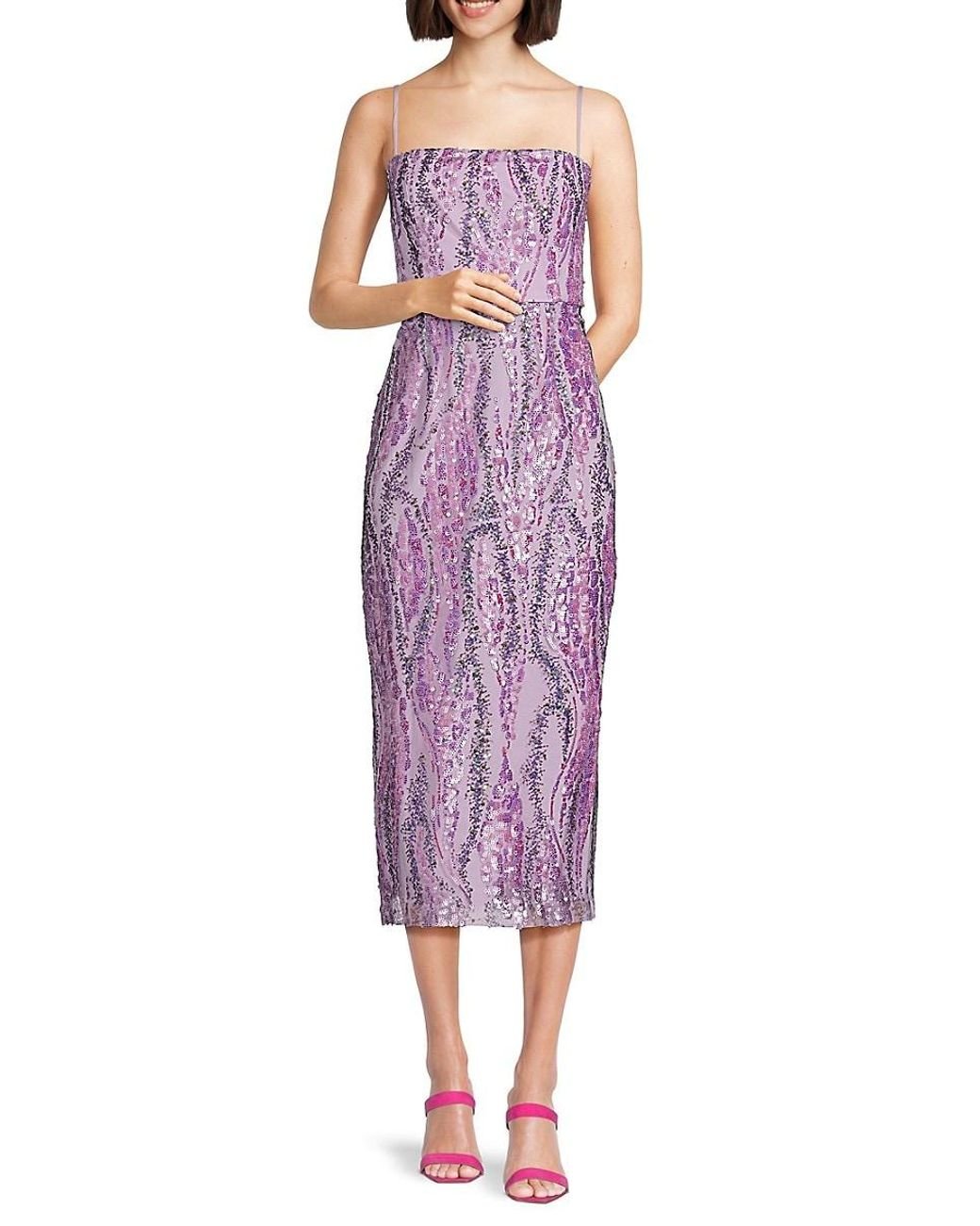 bcbgmaxazria-Lilac-Sequin-