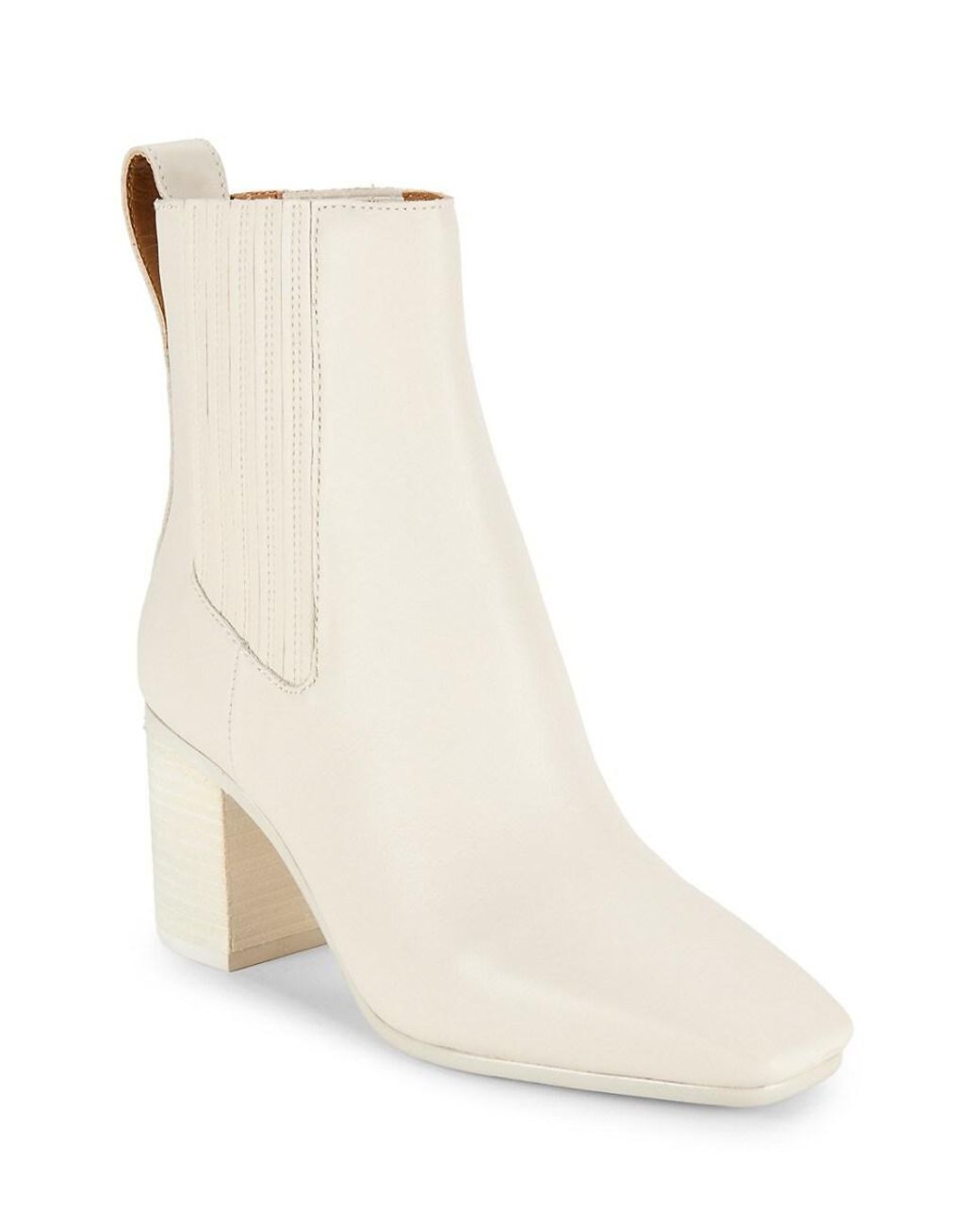 Rag Bone Astra Chelsea Leather Ankle Boots in White Lyst