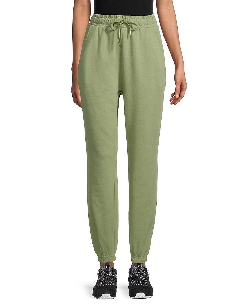 We Wore What Weworewhat Rib-knit Drawstring Joggers in Green | Lyst
