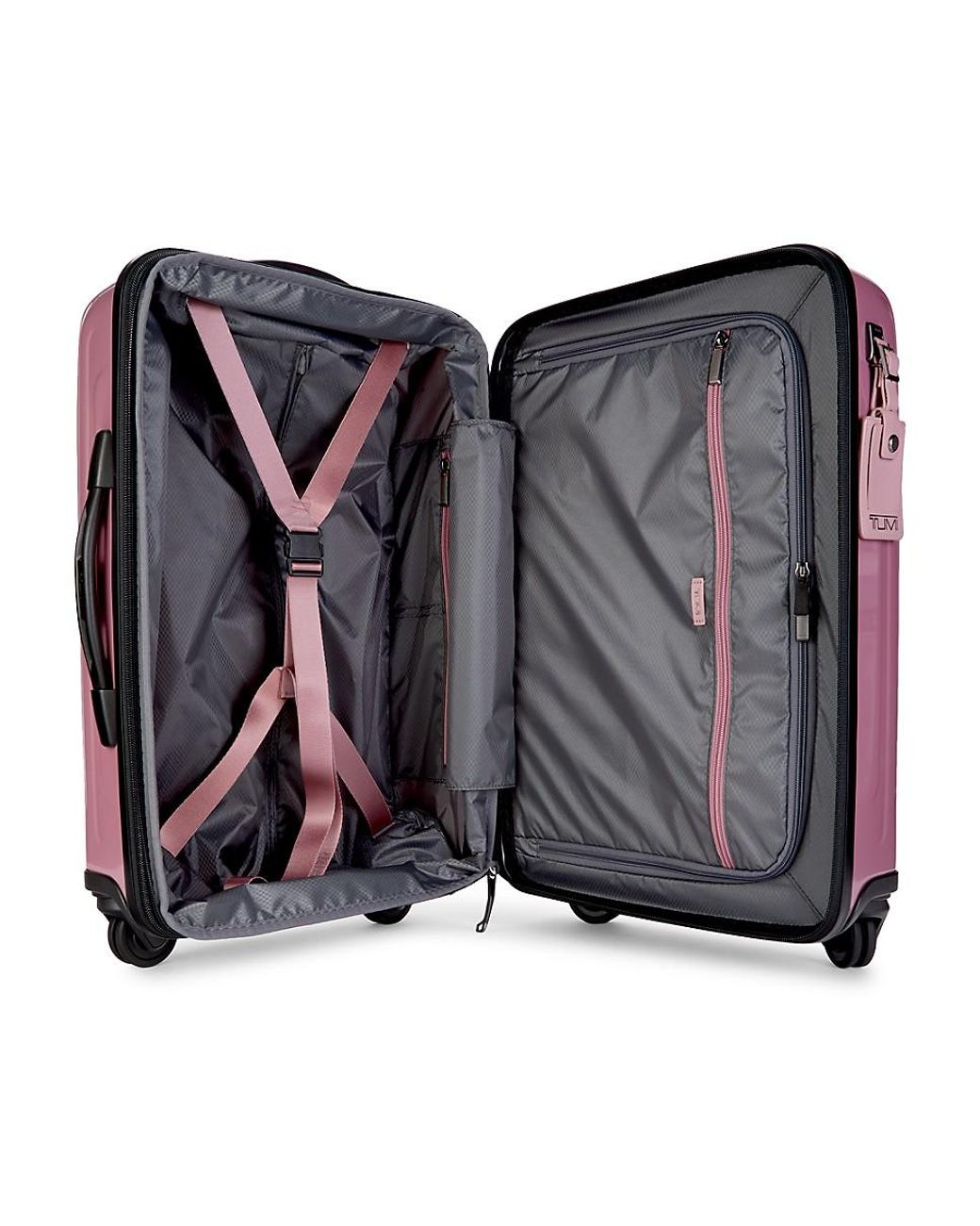 Tumi International Expandable Four-wheel Carry-on Luggage in Pink | Lyst