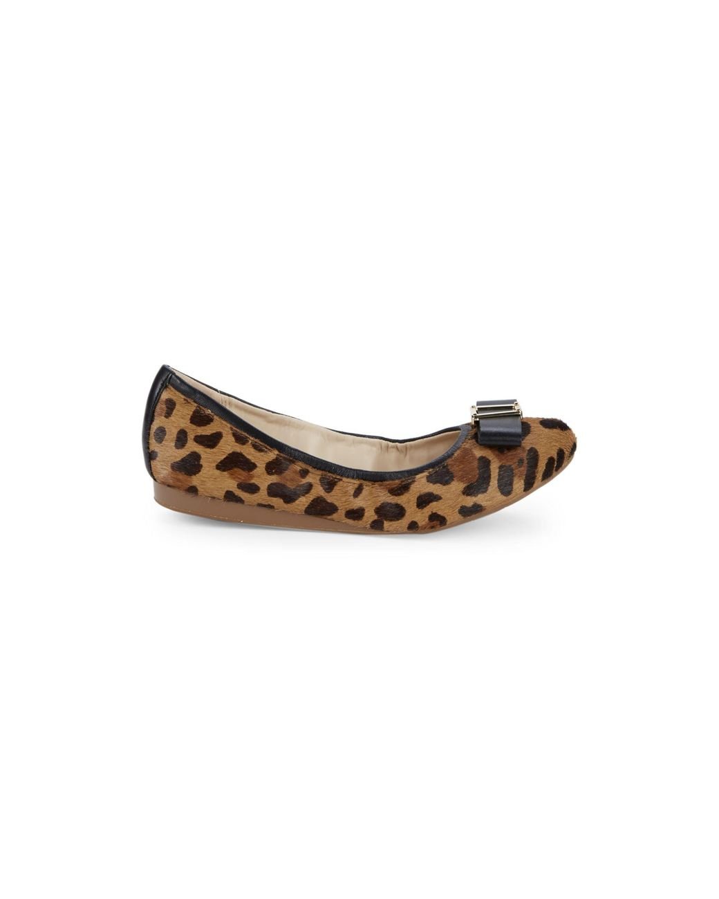 cole haan leopard flats