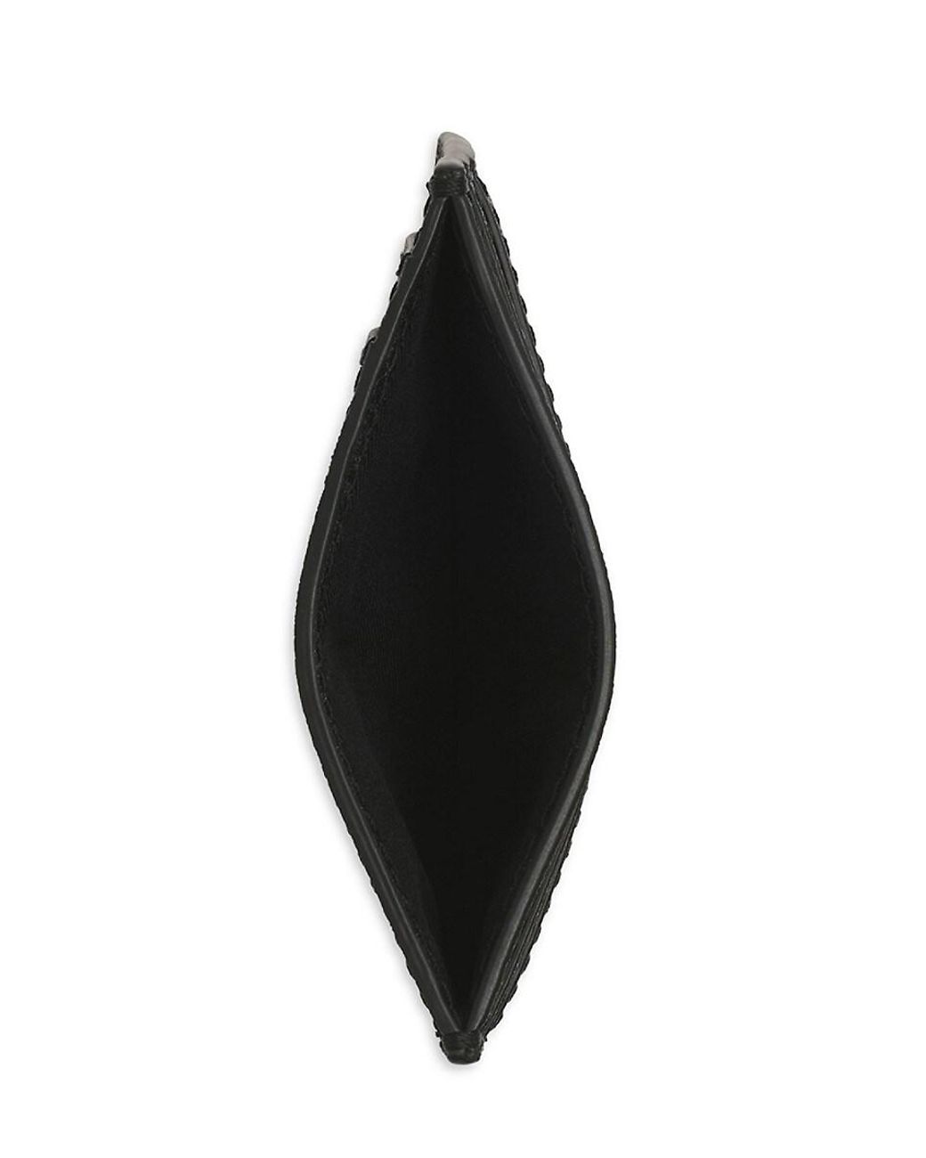 Marc Jacobs The Glitter Logo Card Case in Black | Lyst