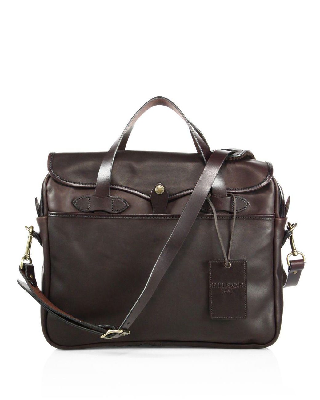 Filson Weatherproof Original Briefcase in Brown for Men Lyst