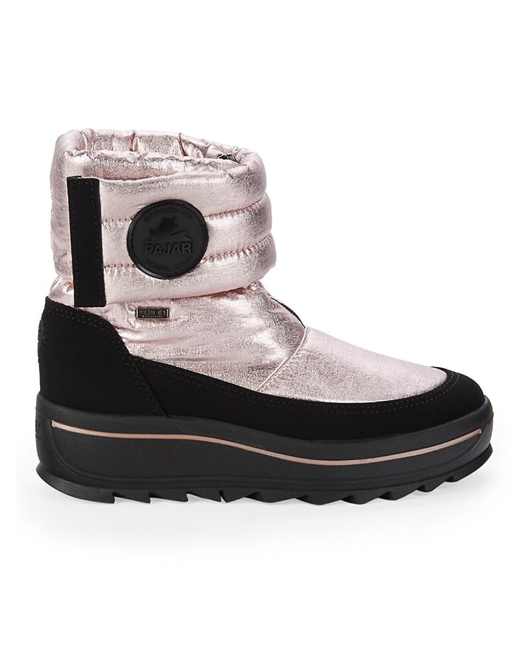 Pajar grip low faux deals fur lined waterproof boot