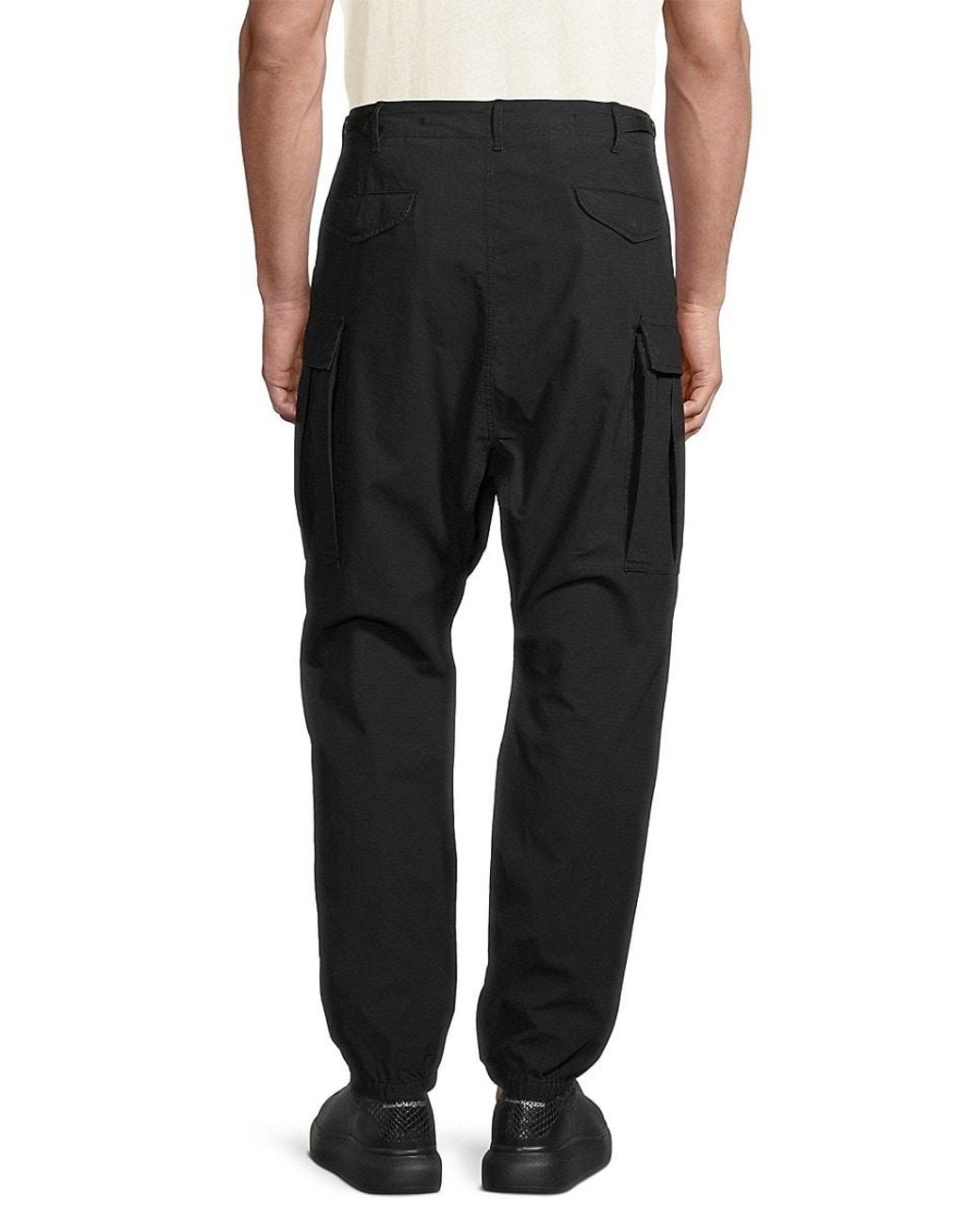 Juebong Men's Cotton Multi-Pockets Drawstring Work Pants Tactical Outdoor Military  Army Cargo Pants,Black,XXXL - Walmart.com