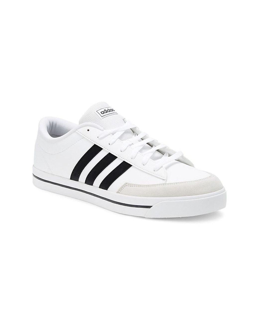 adidas Retrovulc Striped Sneakers in White for Men | Lyst Canada