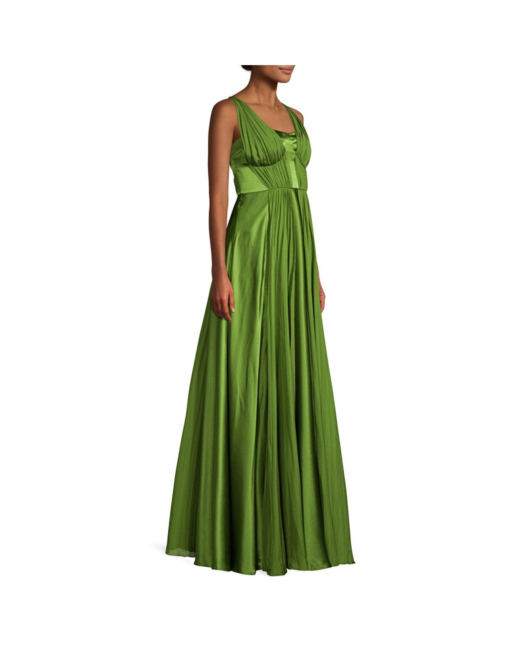Amur pleated cheap gown