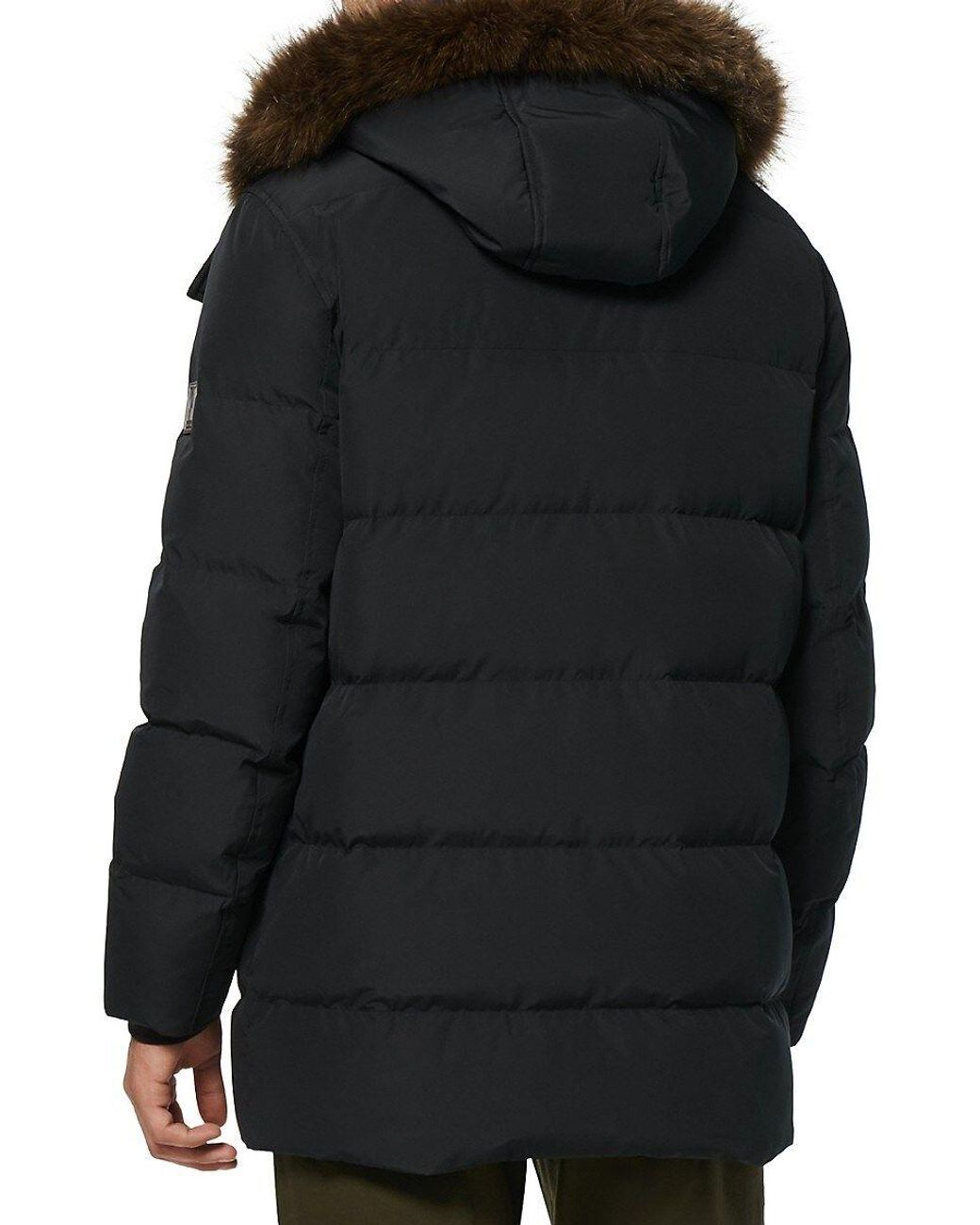 Andrew marc astoria faux fur parka cheap
