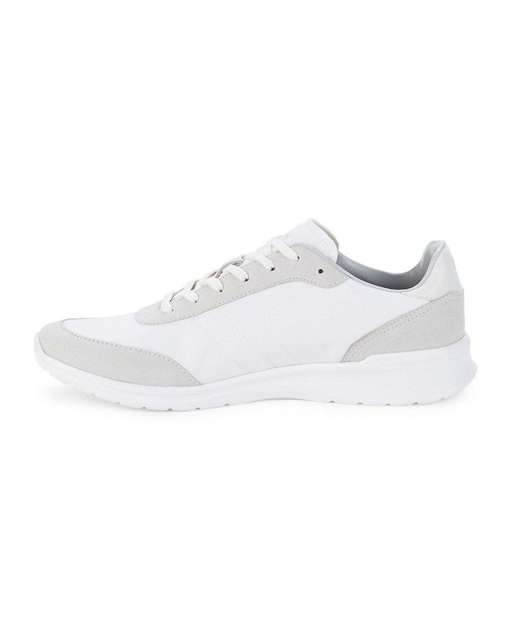 BOSS by HUGO BOSS Extreme Colorblock Running Shoes in White for Men | Lyst