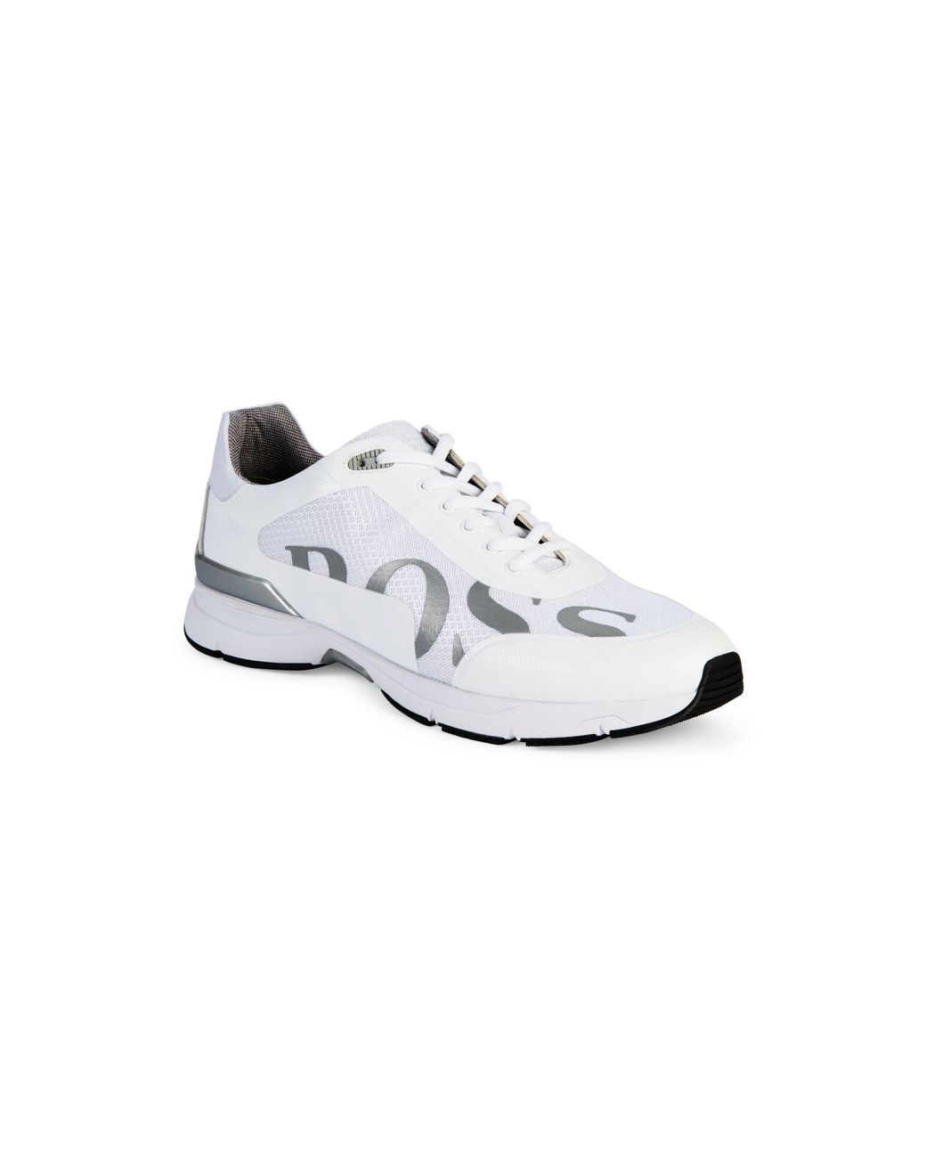 BOSS by HUGO BOSS Velocity Running Sneakers in White Men | Lyst