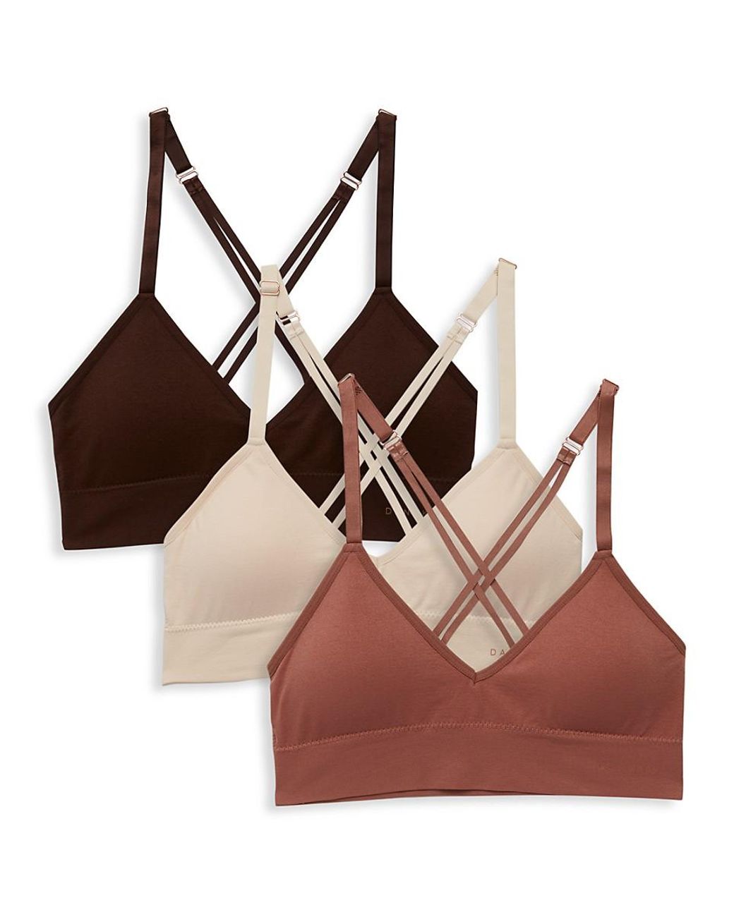 Danskin 3 Piece Seamless Bra Set Lyst
