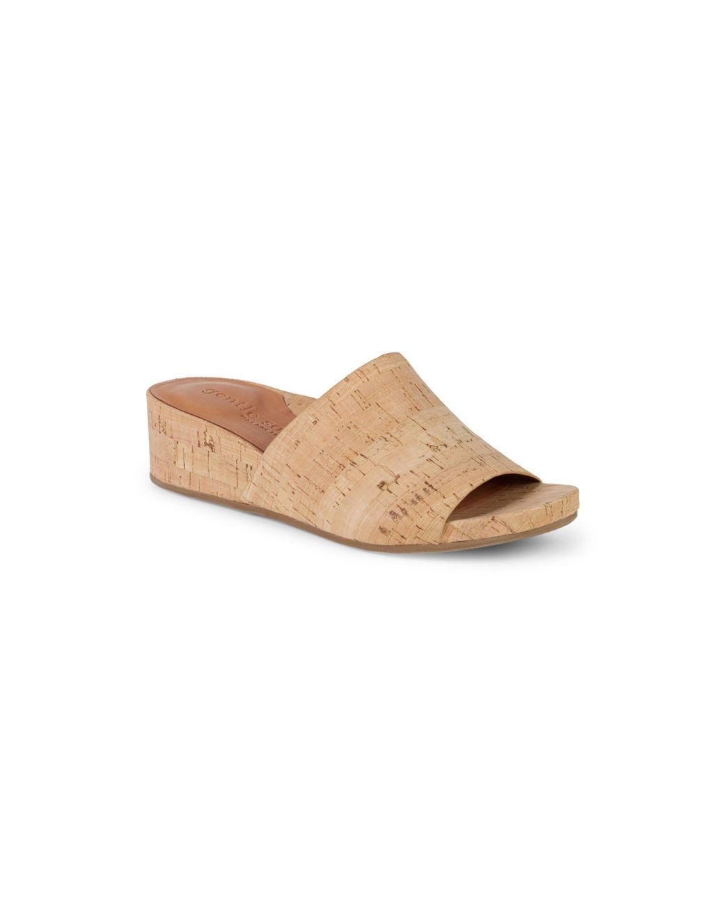gentle souls cork wedges