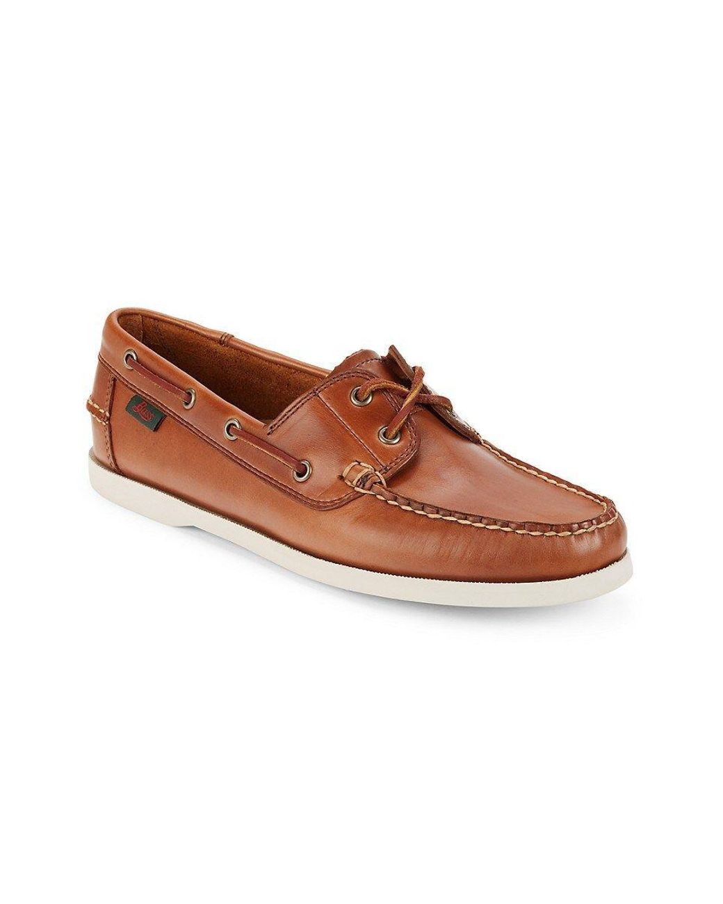 G.H. Bass & Co. G.h.bass Ranger Super Lug Camp Moc Hand Sewn Boat Shoes in  Brown for Men