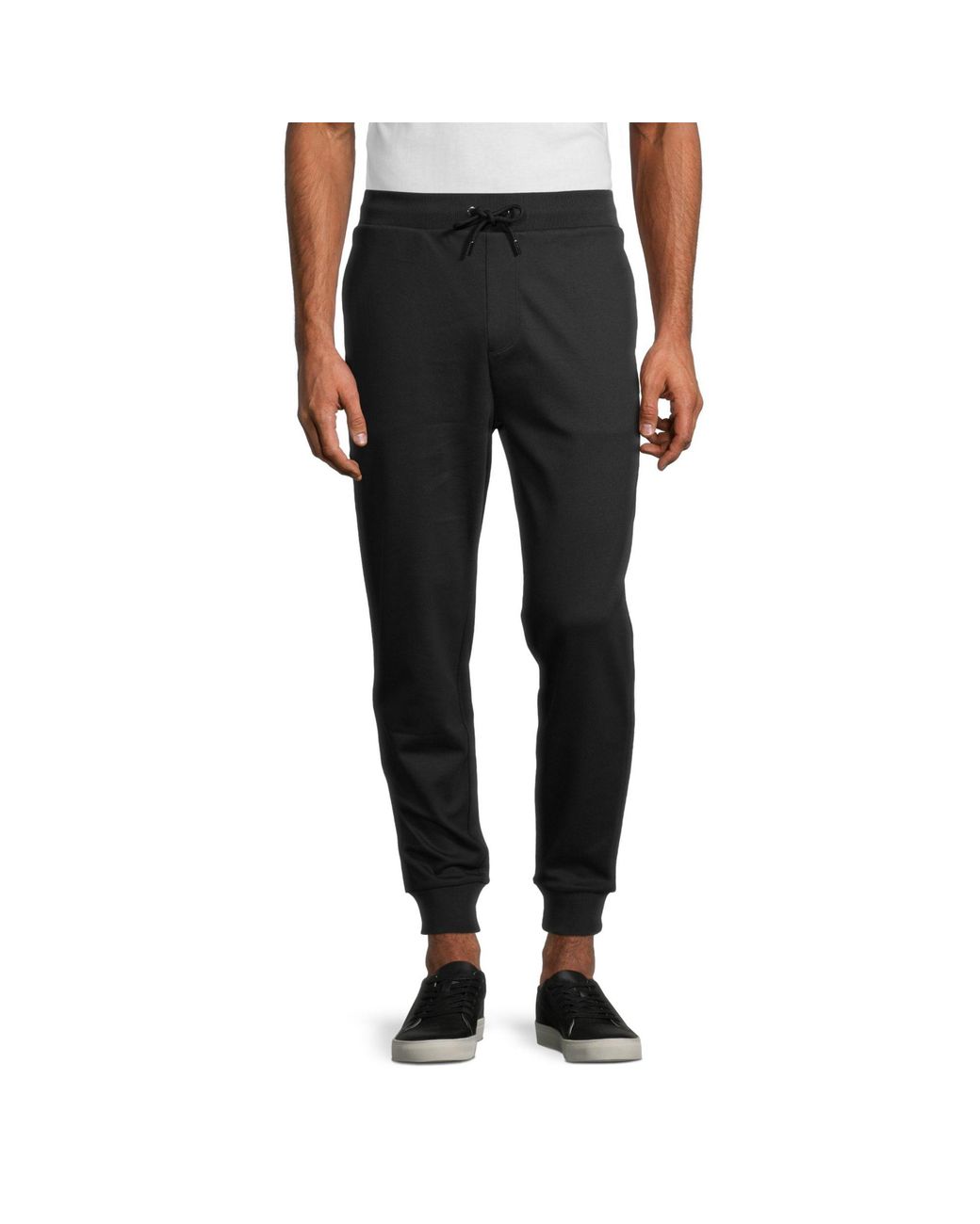 BOSS by Hugo Boss Lamont Cotton Joggers in Black for Men - Lyst