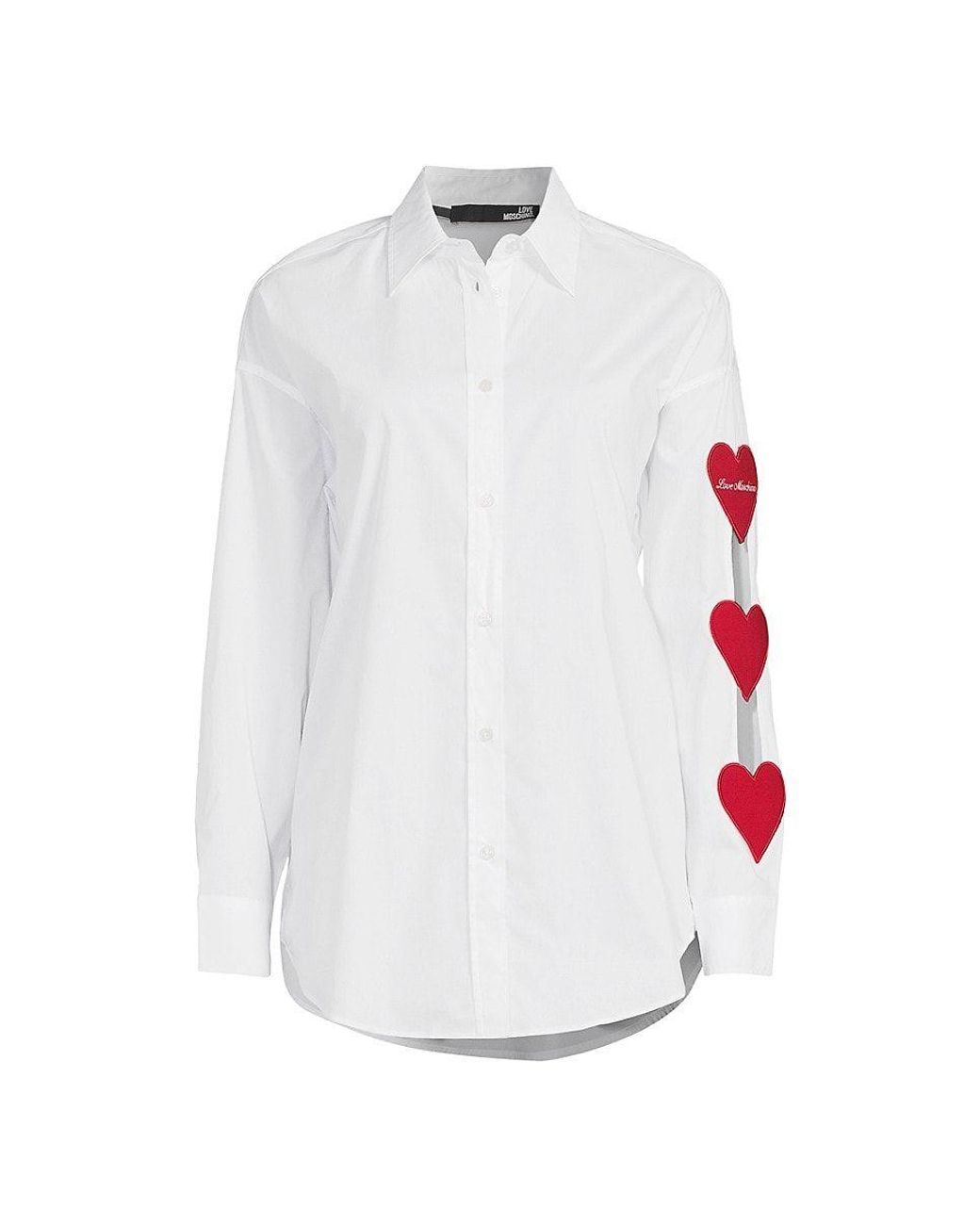 love moschino button down shirt