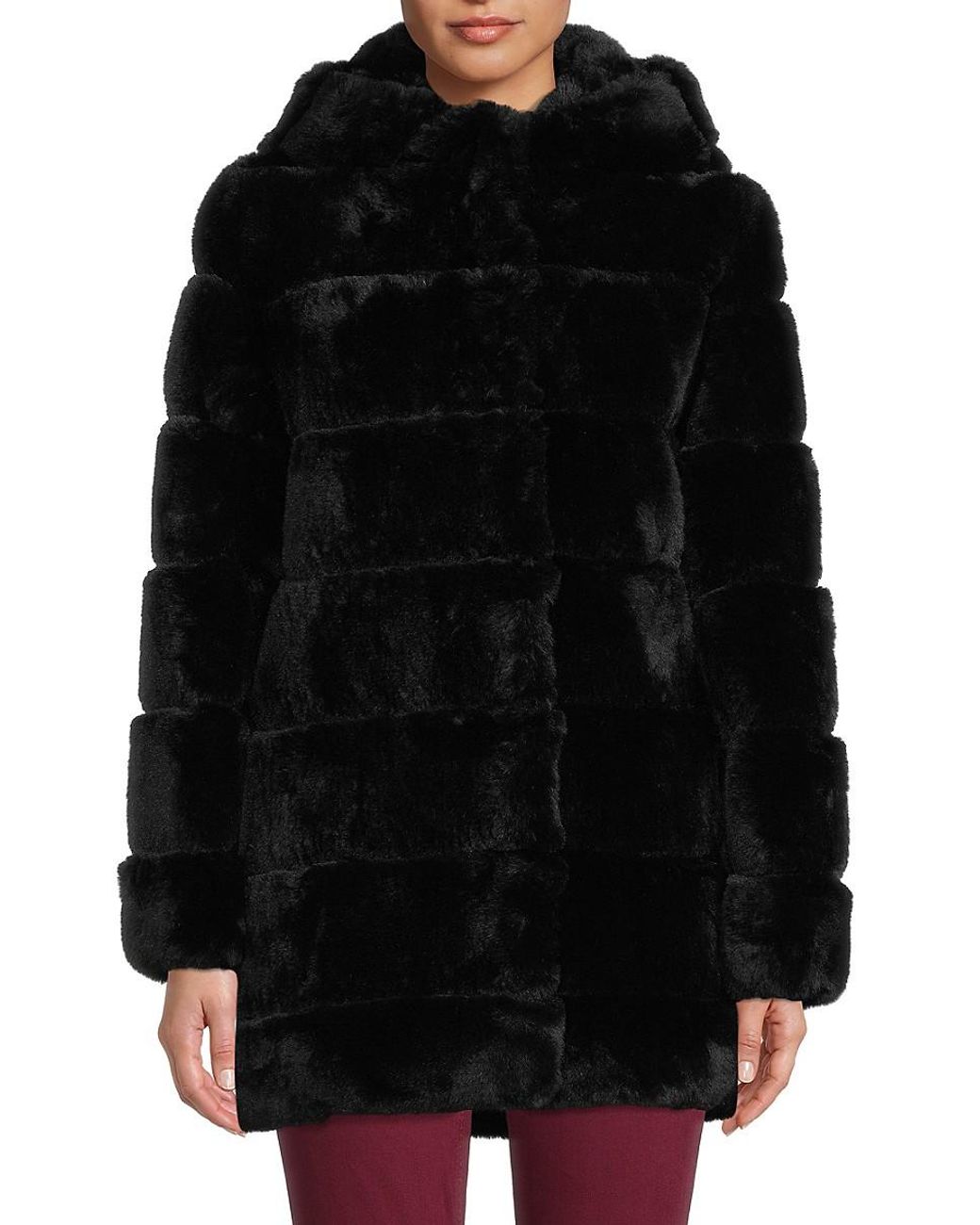 Bcbg felicia faux best sale fur