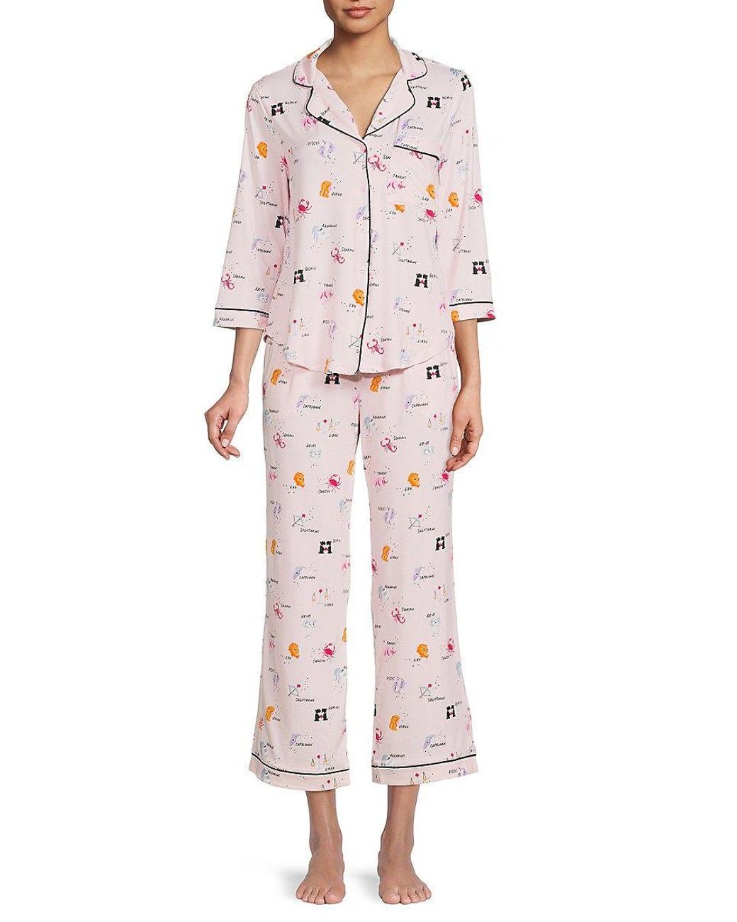 Kate Spade 2piece Pajama Set in Pink Lyst