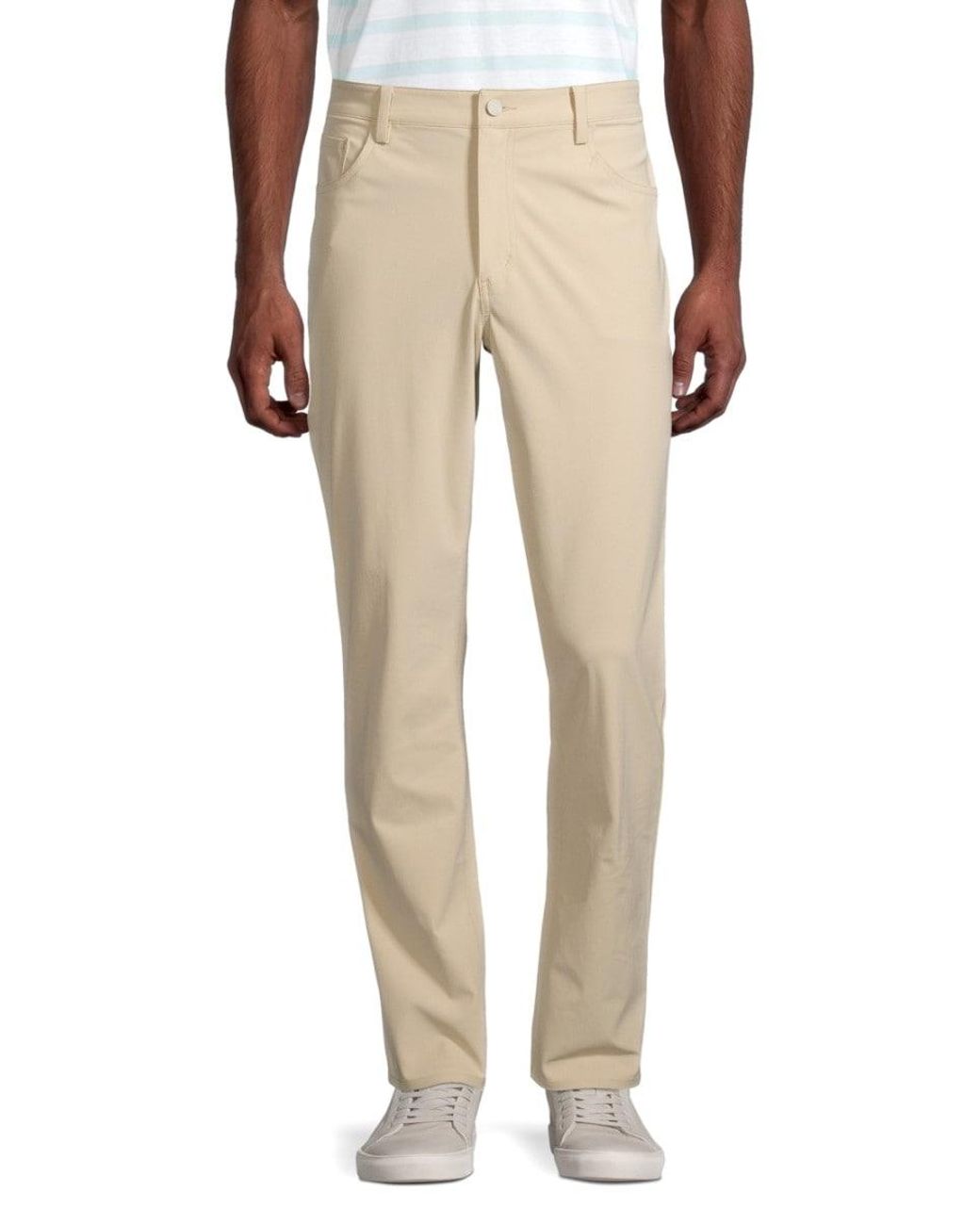 Five-pocket Golf Pants - Khaki - Size 