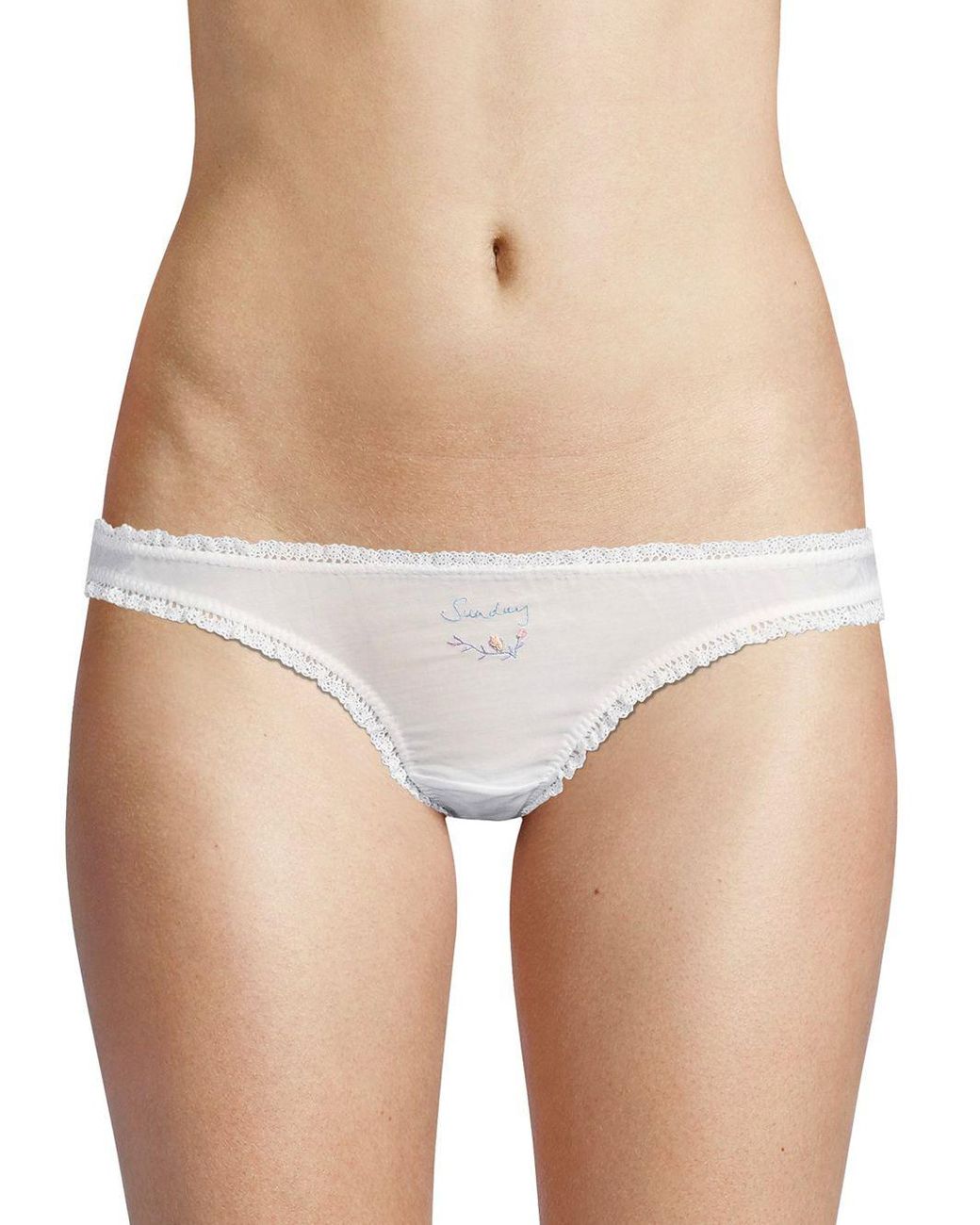Stella McCartney Seven-piece Weekday Embroidered Underwear Box Set in White  | Lyst