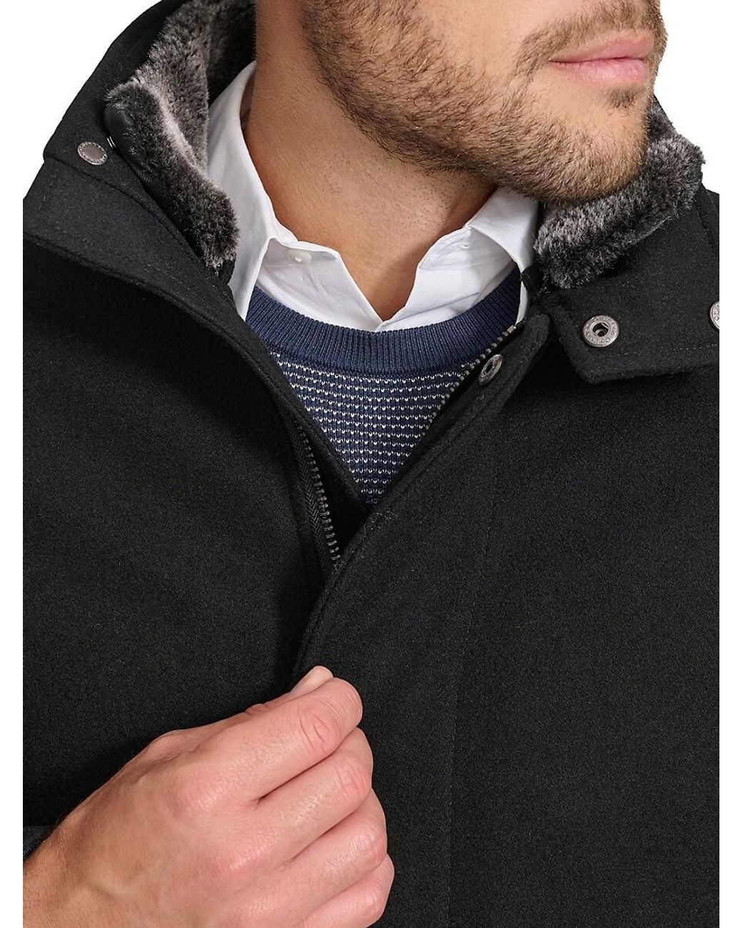 Calvin Klein Urban Walking Coat in Grey for Men Lyst UK
