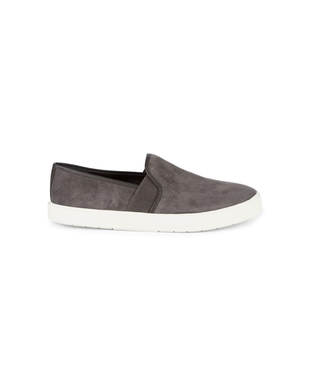 vince suede slip on sneakers
