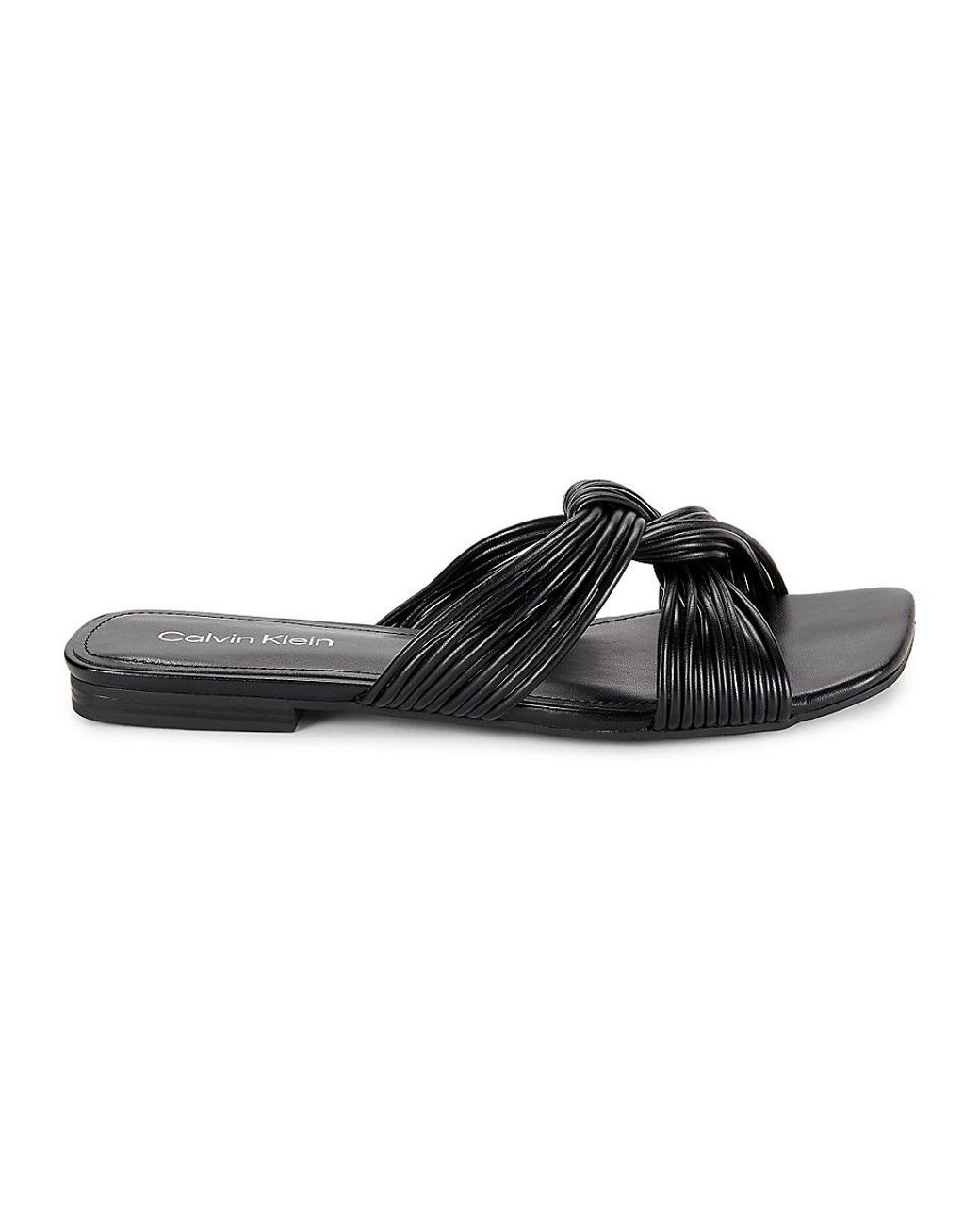  （カルバンクライン）Mavin Knot Flat サンダル Calvin Klein（カルバンクライン）Mavin Knot Flat サンダル