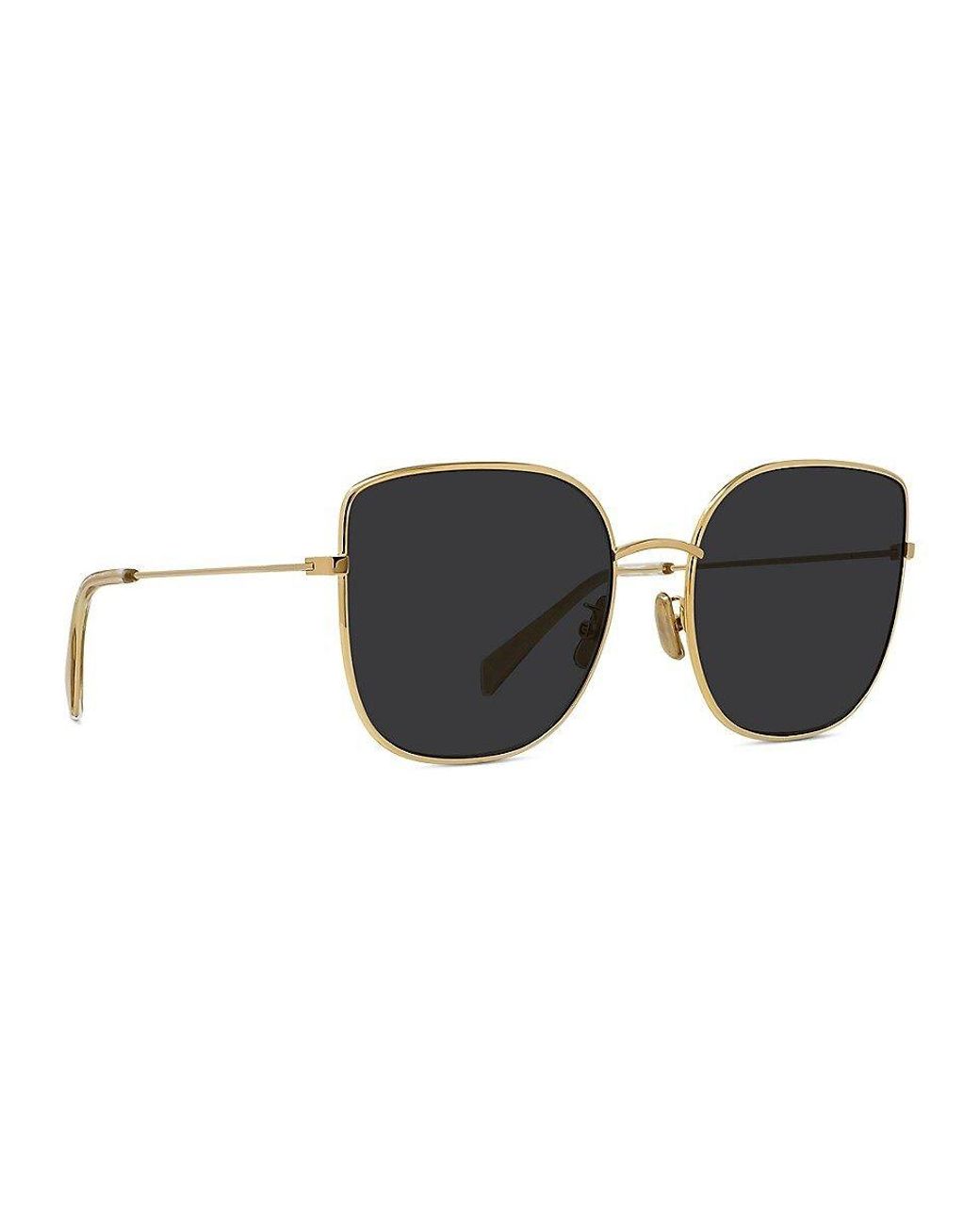 Celine 59mm Square Sunglasses in Black Lyst