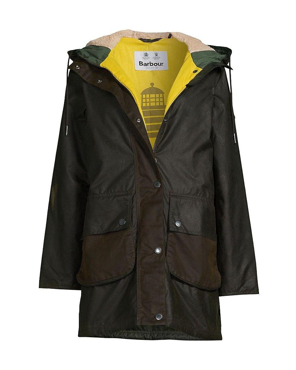 barbour shaw waterproof raincoat