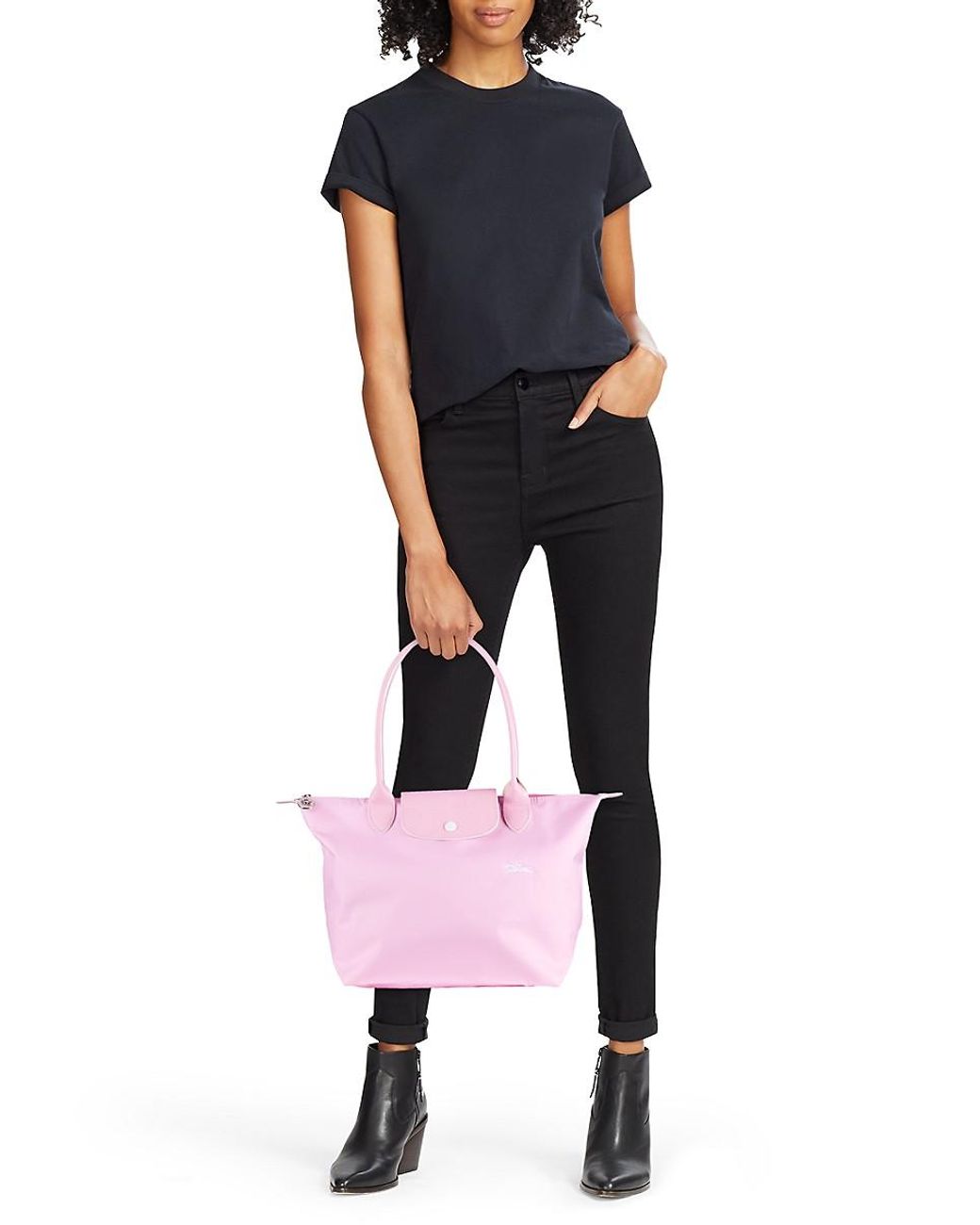 Longchamp le pliage club on sale pink