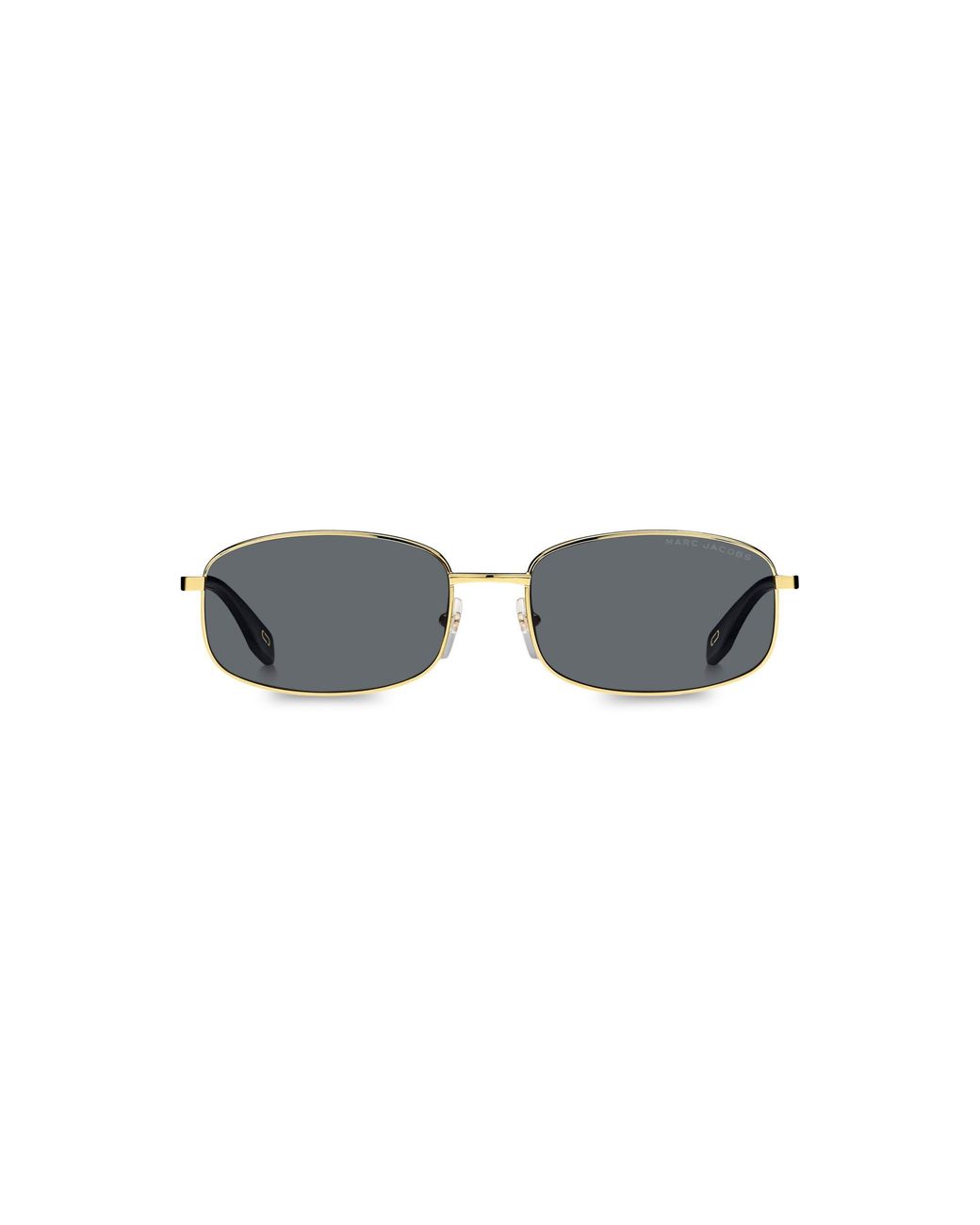 Marc Jacobs 56mm Rectangular Sunglasses in Gold Black (Black) - Lyst