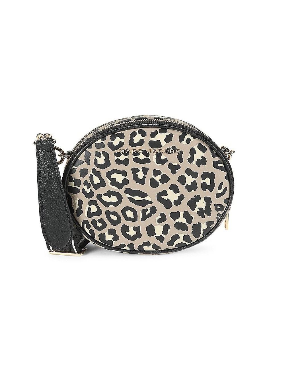 Marc Jacobs Leather Oval Crossbody Bag Lyst