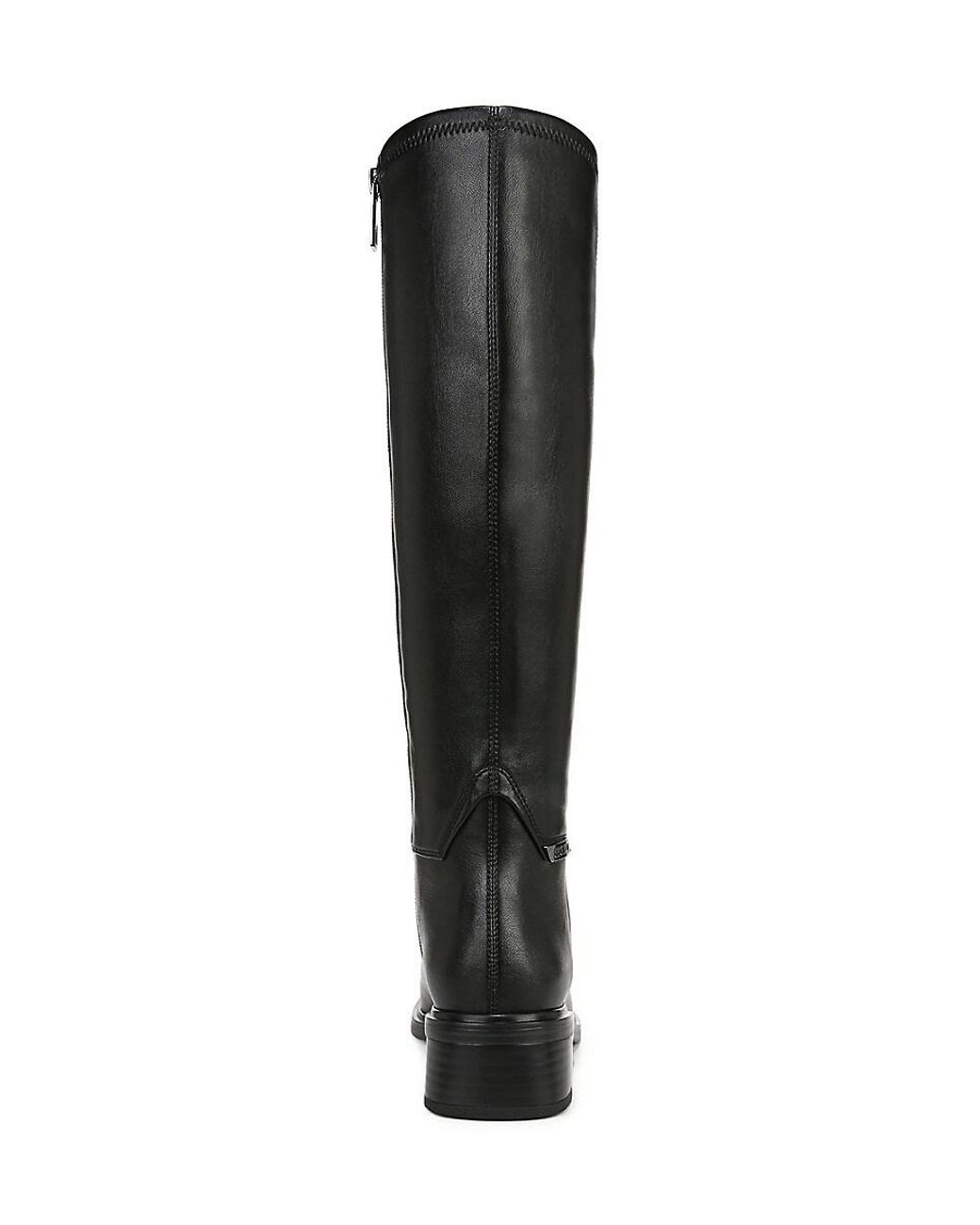 Franco Sarto Geralyn Faux Leather Tall Boots in Black Lyst