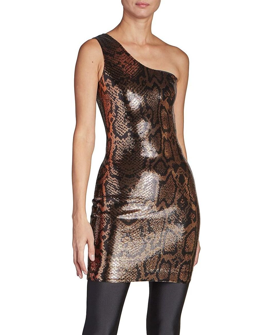 Snakeskin deals mini dress