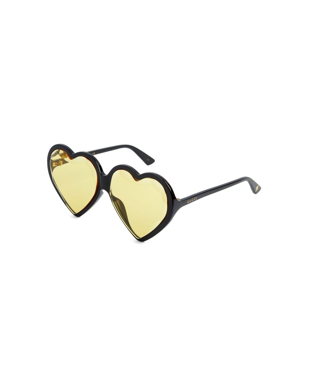 Gucci Novelty 62mm Heart Sunglasses - Lyst