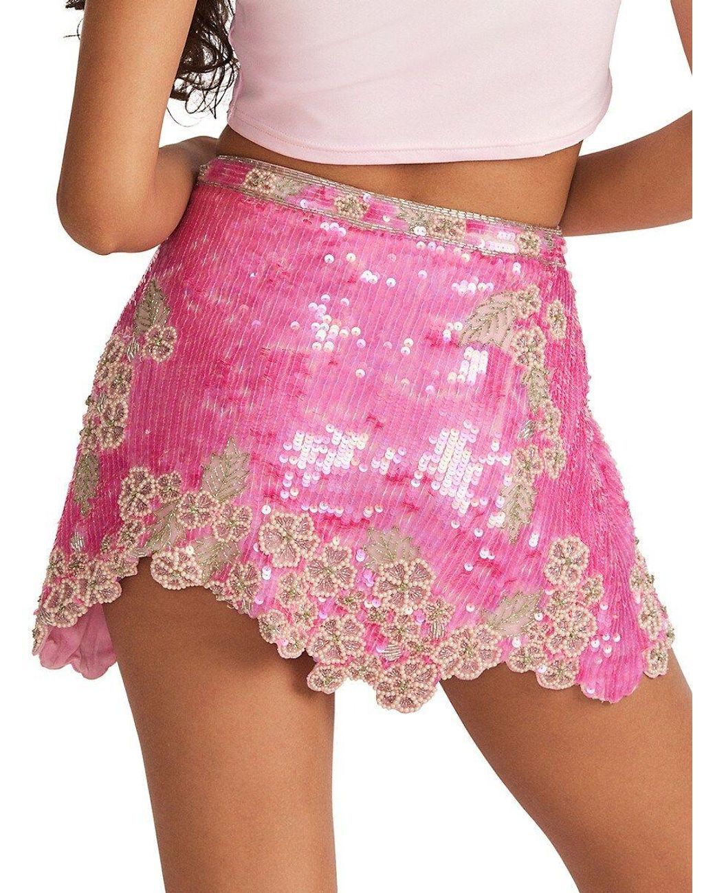 Sequin skirt top love island