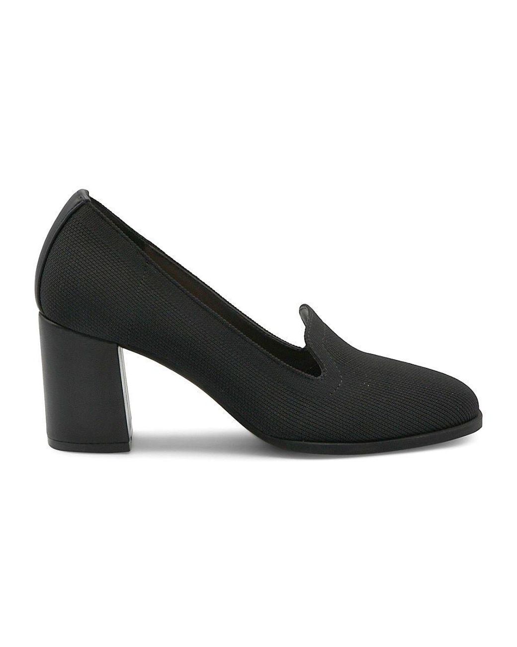 Adrienne Vittadini Britanny Block Heel Pumps in Black Lyst