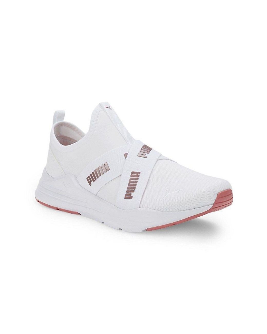 Zapatos puma wired white cheap