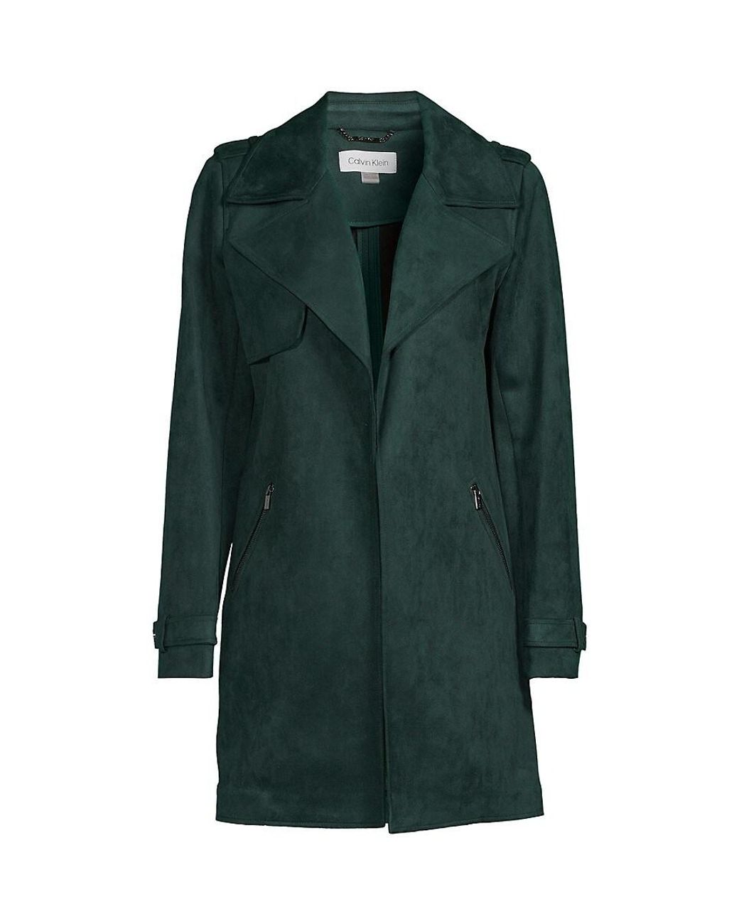 Calvin klein 2025 velvet coat