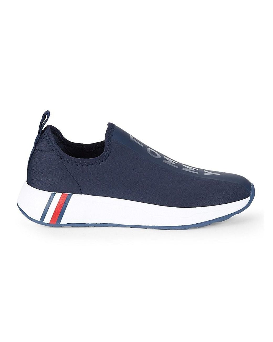 Tommy Hilfiger Arizel Logo Slipon Sneakers in Blue Lyst