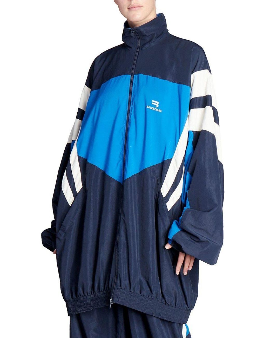 Oversized track jacket sale