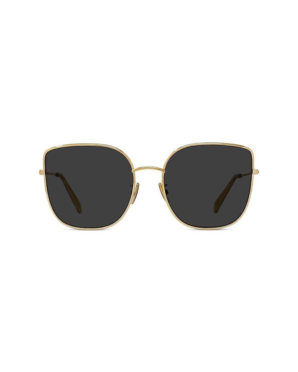 Celine 59mm Square Sunglasses in Black Lyst