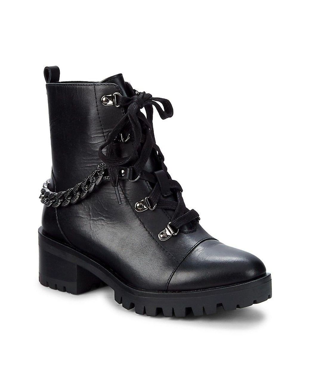 karl lagerfeld perry lace up boot