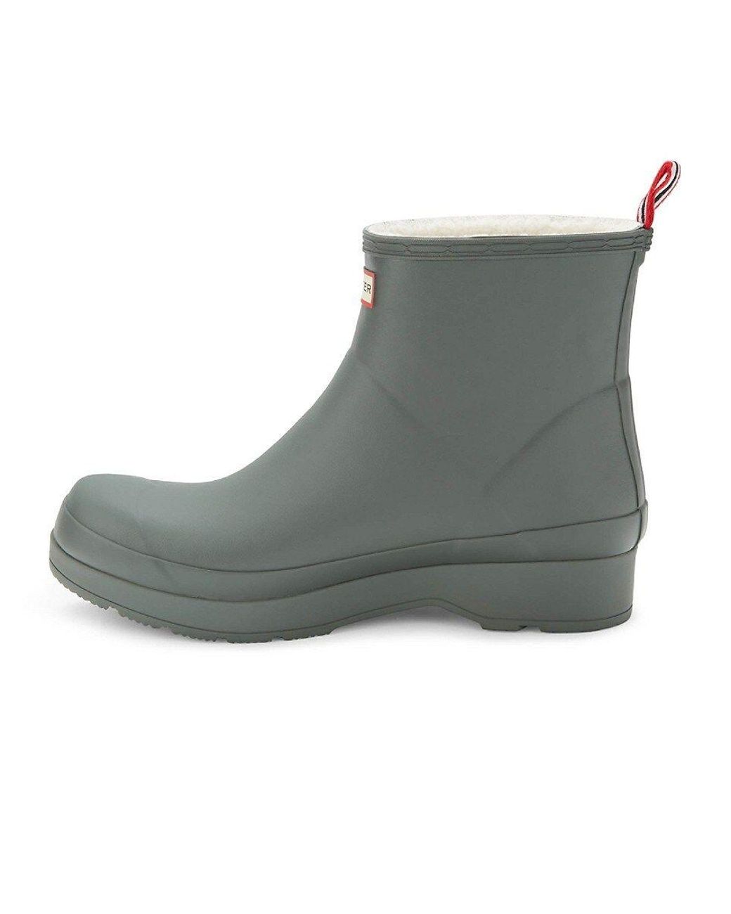 HUNTER Faux Shearling Lined Rain Boots in Gray for Men | Lyst Shearling Lined Rain Boots HUNTER Faux Shearling Lined Rain Boots in Gray for Men | Lyst Shearling Lined Rain Boots