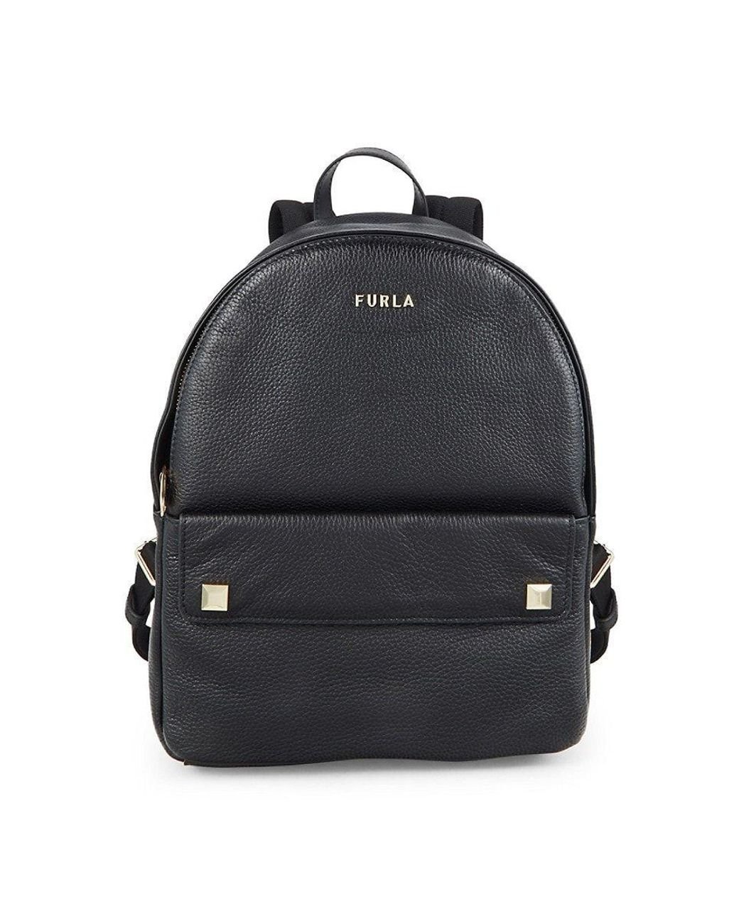 Furla black backpack cheap
