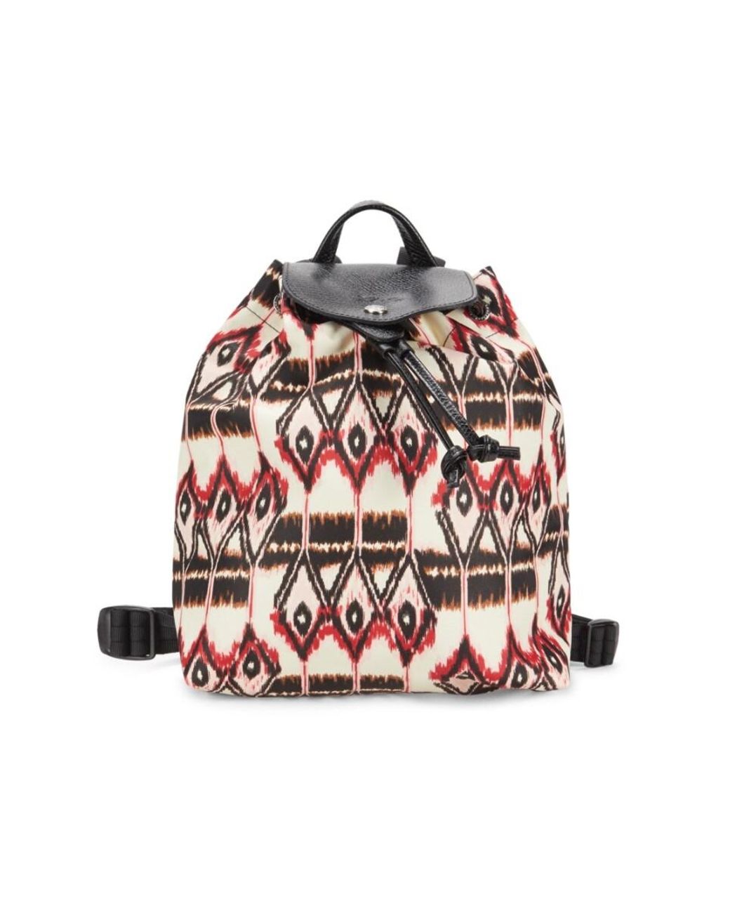 Longchamp Women's Le Pliage Ikat Backpack - Ivory in White | Lyst