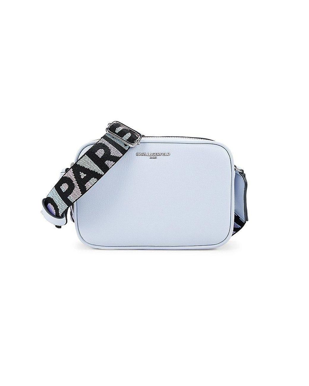 Karl Lagerfeld Maybelle Camera Bag in Blue Lyst