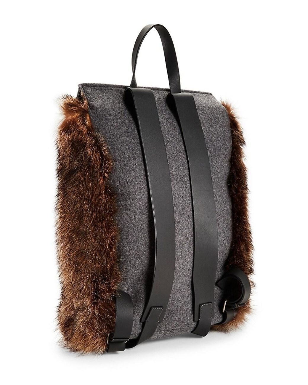 Brunello Cucinelli American Marmot Fur Backpack in Brown | Lyst Australia