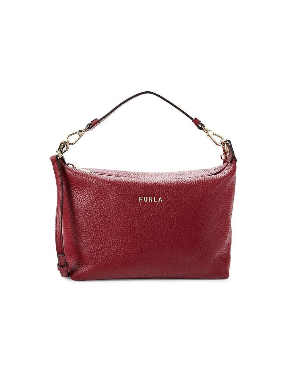 Furla Sophie Leather Crossbody Bag in Red Lyst